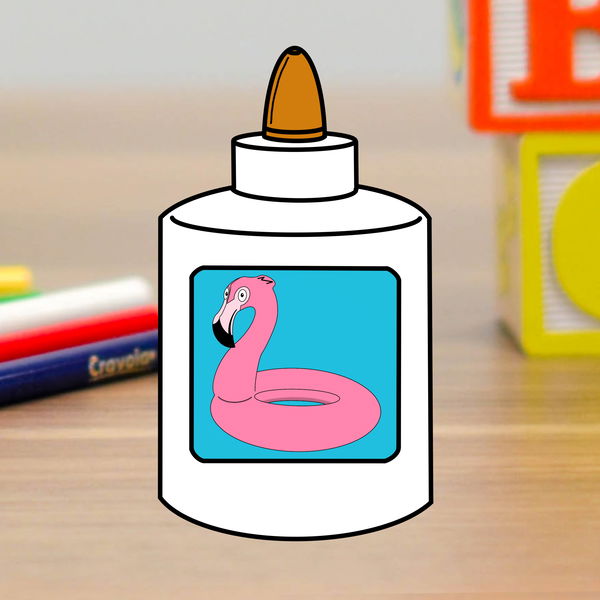 An image of Flamingo Glue Series #1