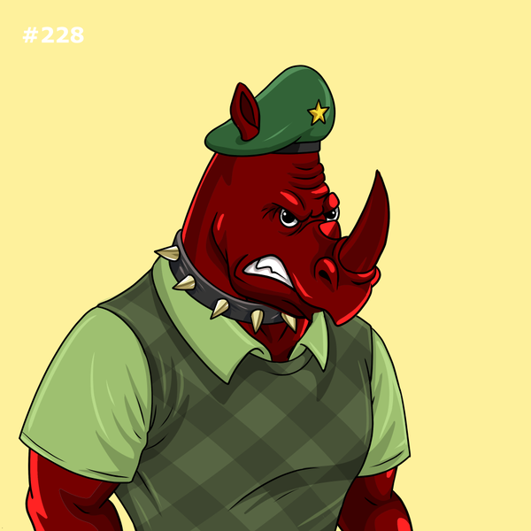 Image of Rowdy Rhino #228