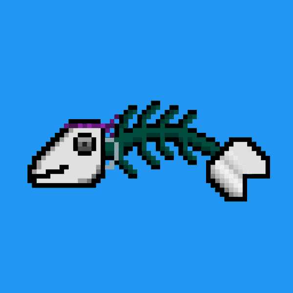 An image of 8-Bit BoneFish #15