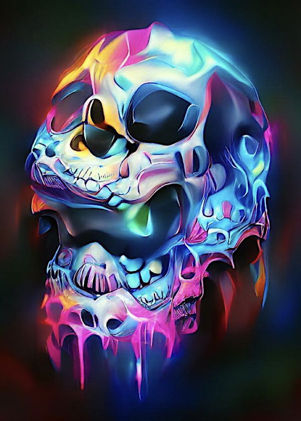 Image of Psycho Skulls  111