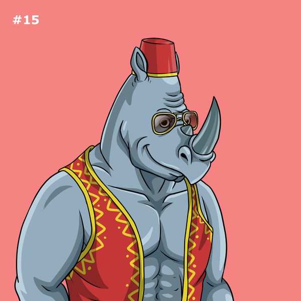 An image of Rowdy Rhino #015