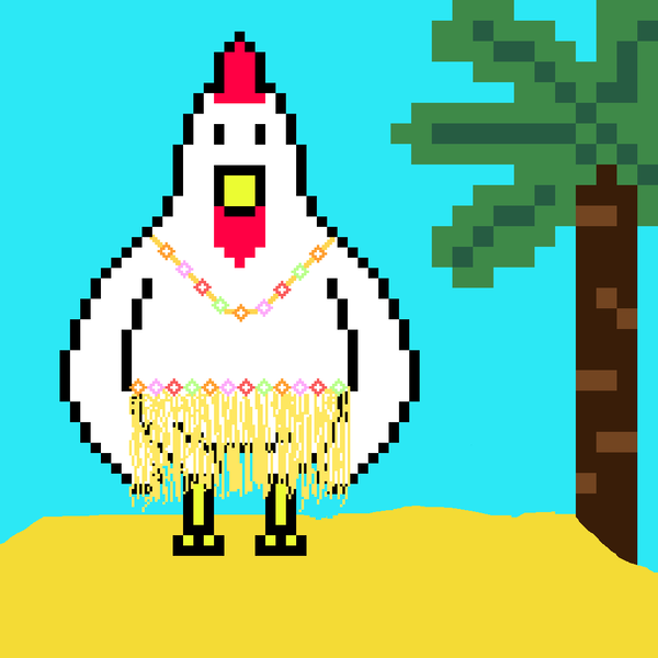 An image of Pixel Chicken #16