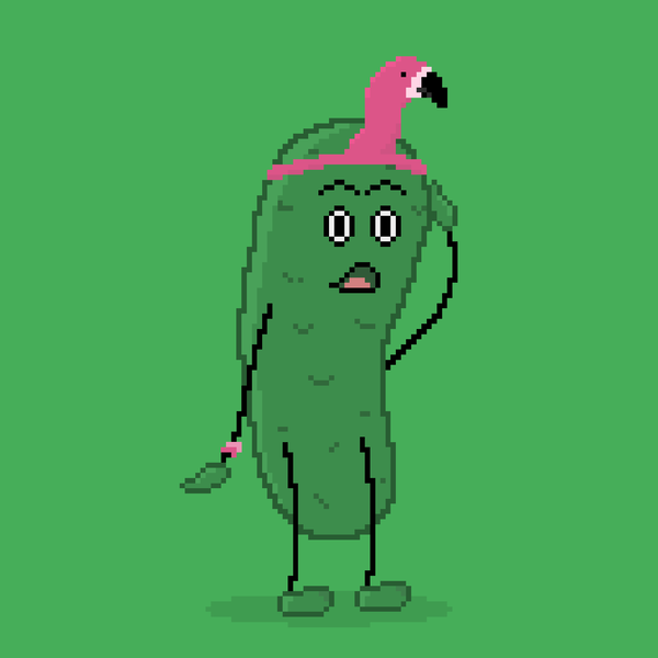 Image of Pixkal GO! #9 - Flamingo Hat