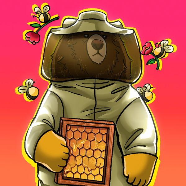 Image of (#031) Beary the Beekeeper