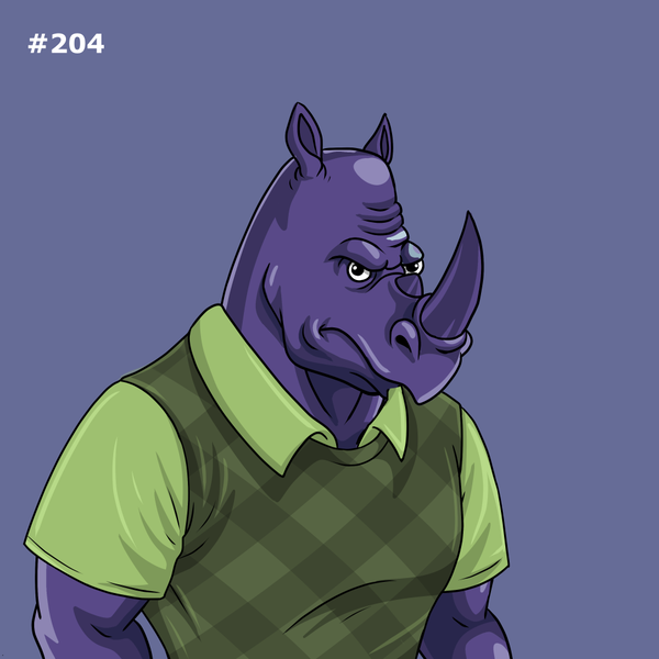 Image of Rowdy Rhino #204