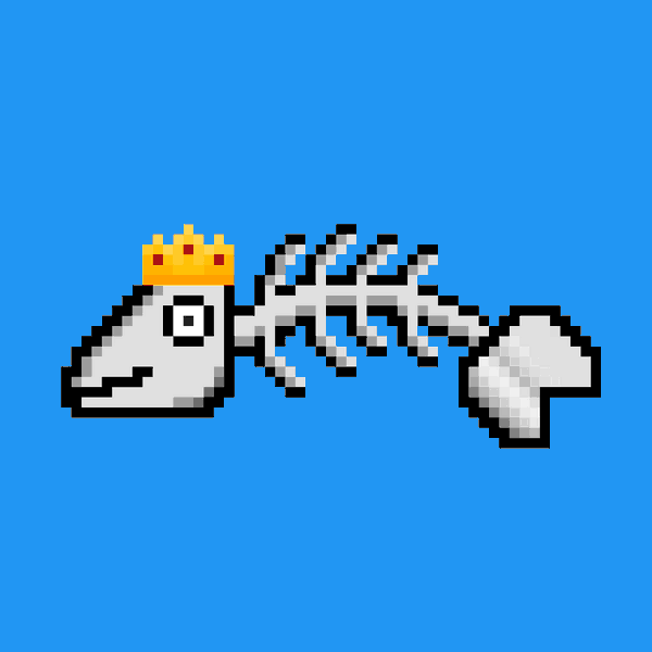 Image of 8-Bit BoneFish #712