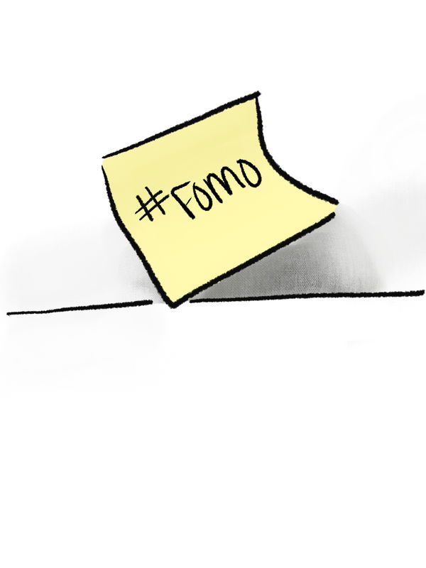 An image of Note, #FOMO