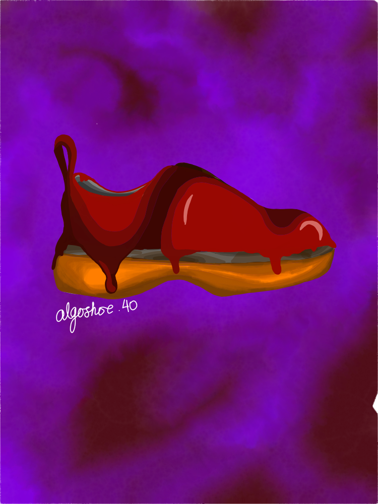 Image of AlgoShoe40 Exotic Strained Blood