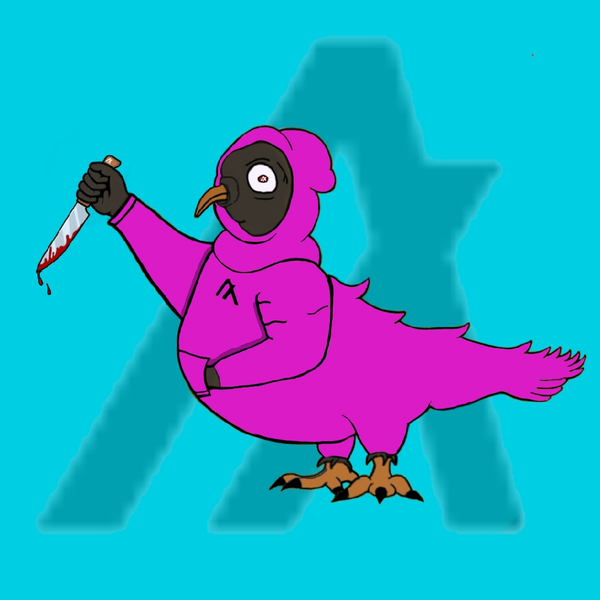 Image of Ghettopigeonsnft#55Killer Pigeon