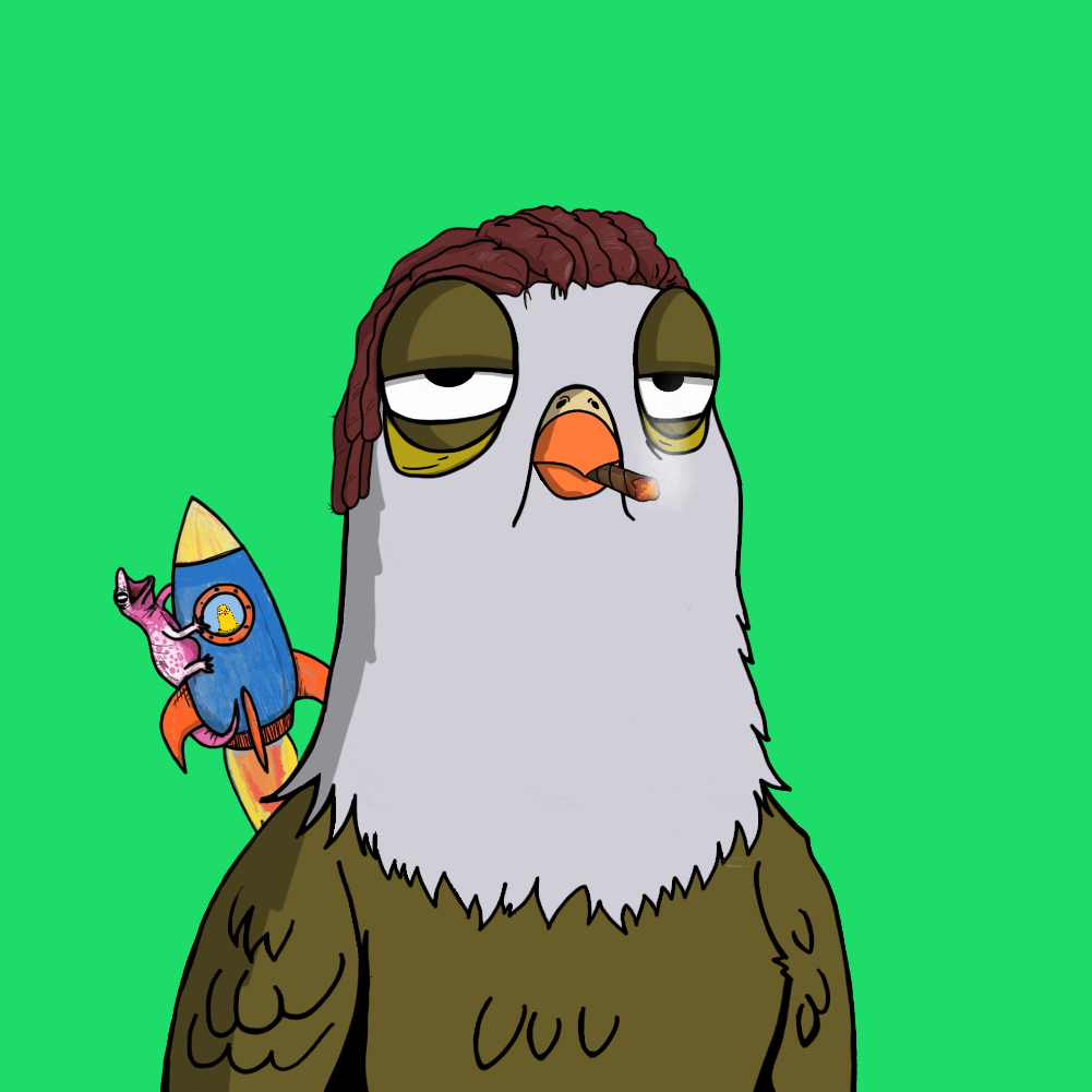 Ghetto Pigeons #0039 NFT on Algorand