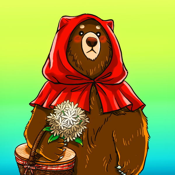 Image of (#053) Beary the Red Riding Hood