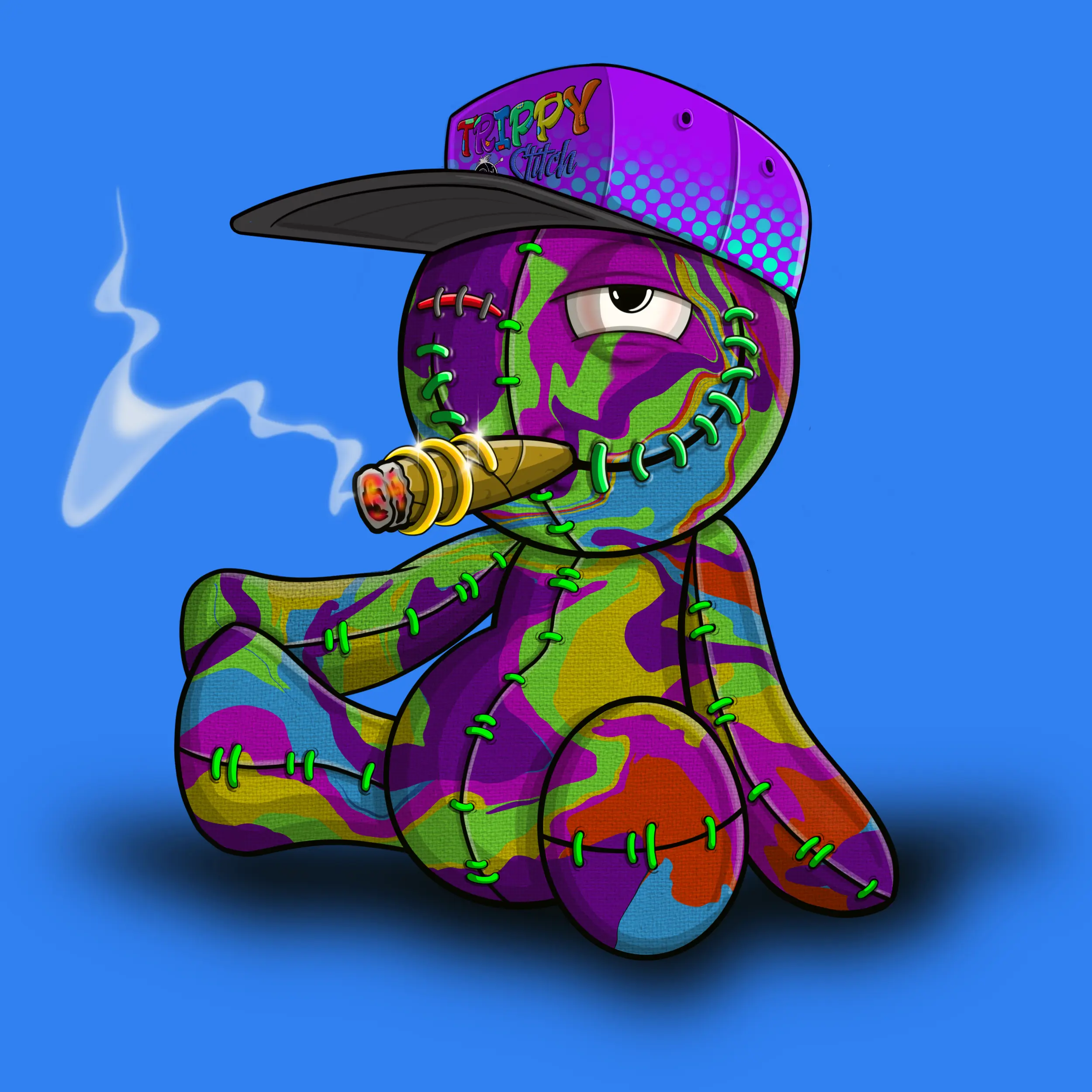 Image of Trippy Stitch #17