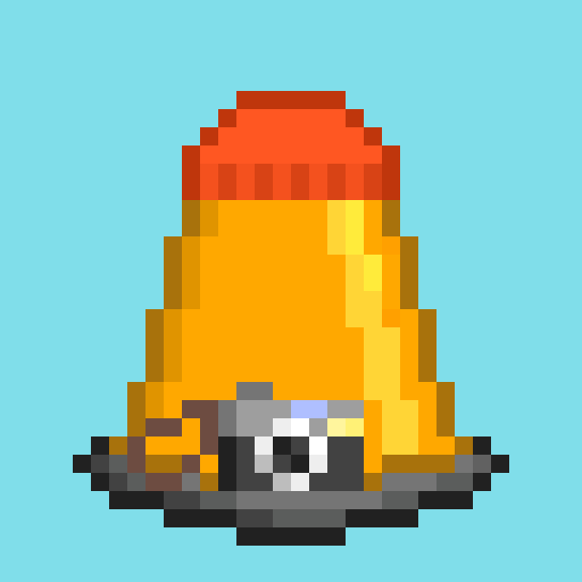 Image of 8-Bit Cones #500