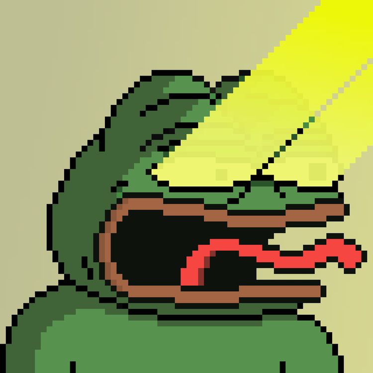 Image of PIXEL PEPE 1/1 #055