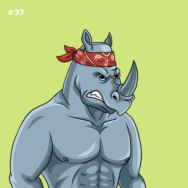 Image of Rowdy Rhino #037