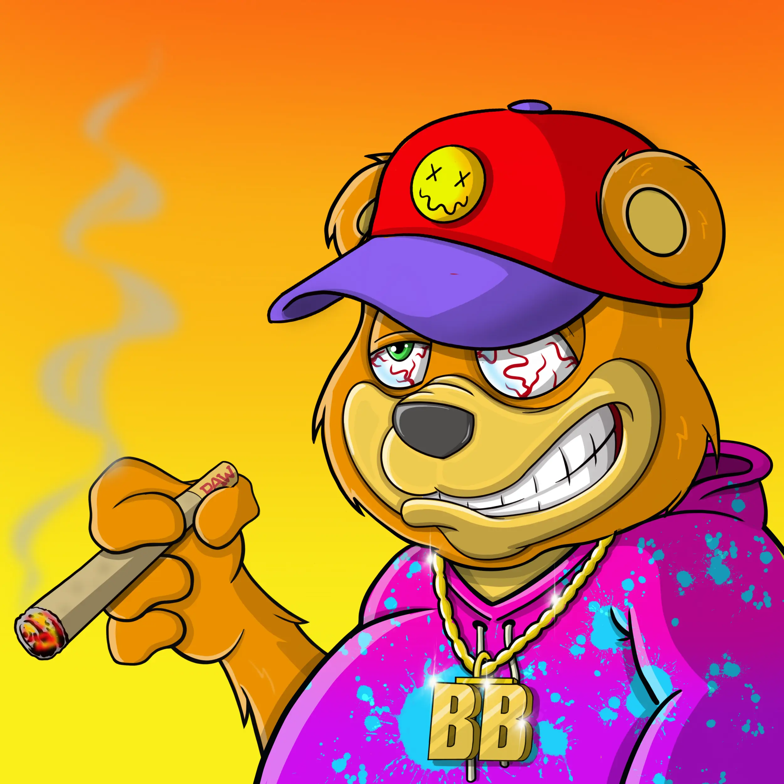 Image of Burnin Bears #42