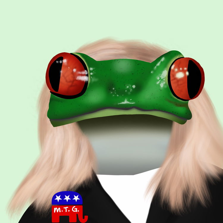 Image of FroggyPersonality MarjorieGreene