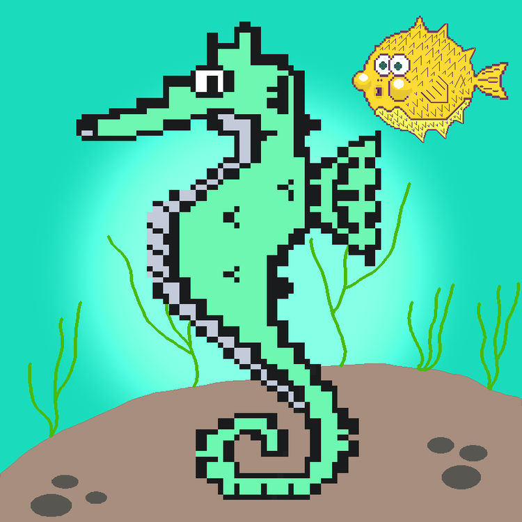 Image of Algo Seahorse #290