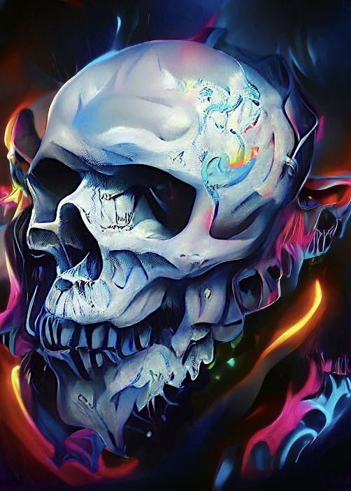 Image of Psycho Skulls  109