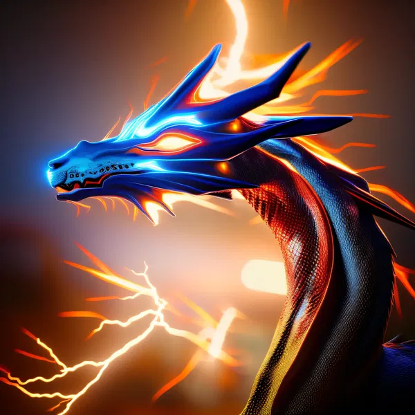 An image of DragonFi Thunder Dragons #24