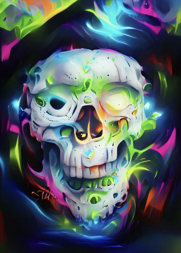 Image of Psycho Skulls  115