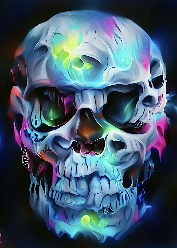 Image of Psycho Skulls  105