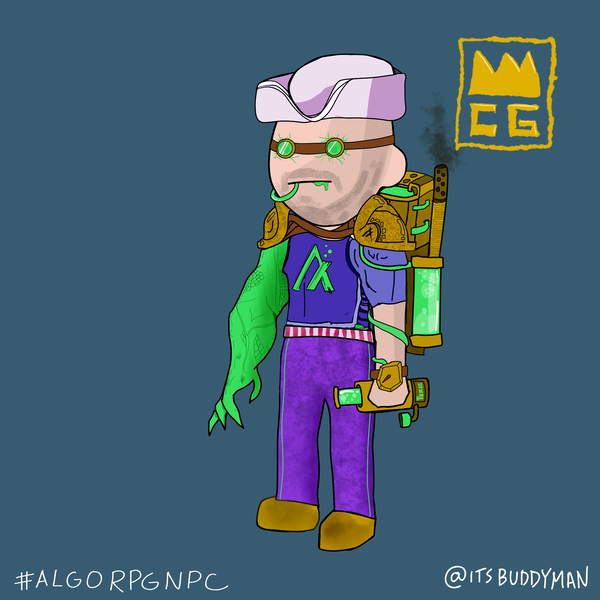 An image of ALGO RPG NPC #013 City Guard Ed