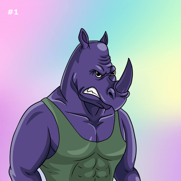 An image of Rowdy Rhino #001