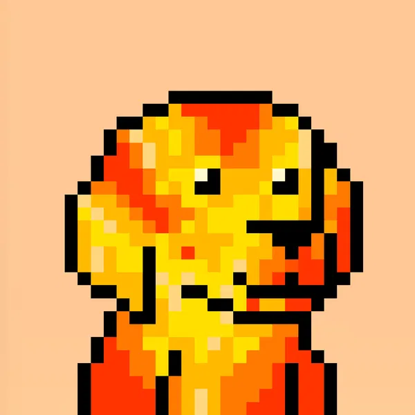 An image of Pixel Pups #8