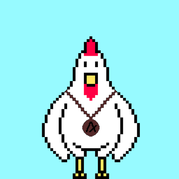 An image of Pixel Chicken #24