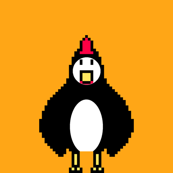 An image of Pixel Chicken #188