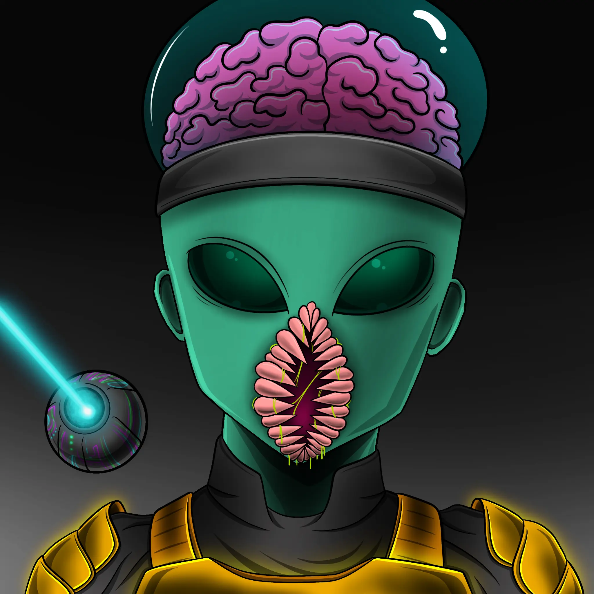 Image of Octalien #17