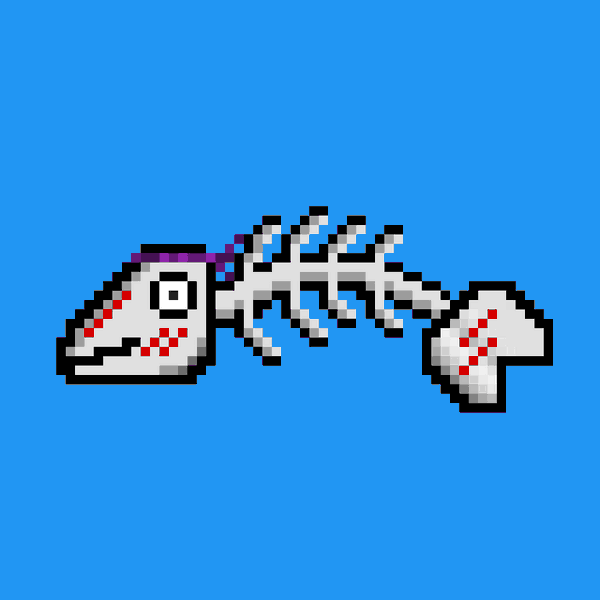 An image of 8-Bit BoneFish #7