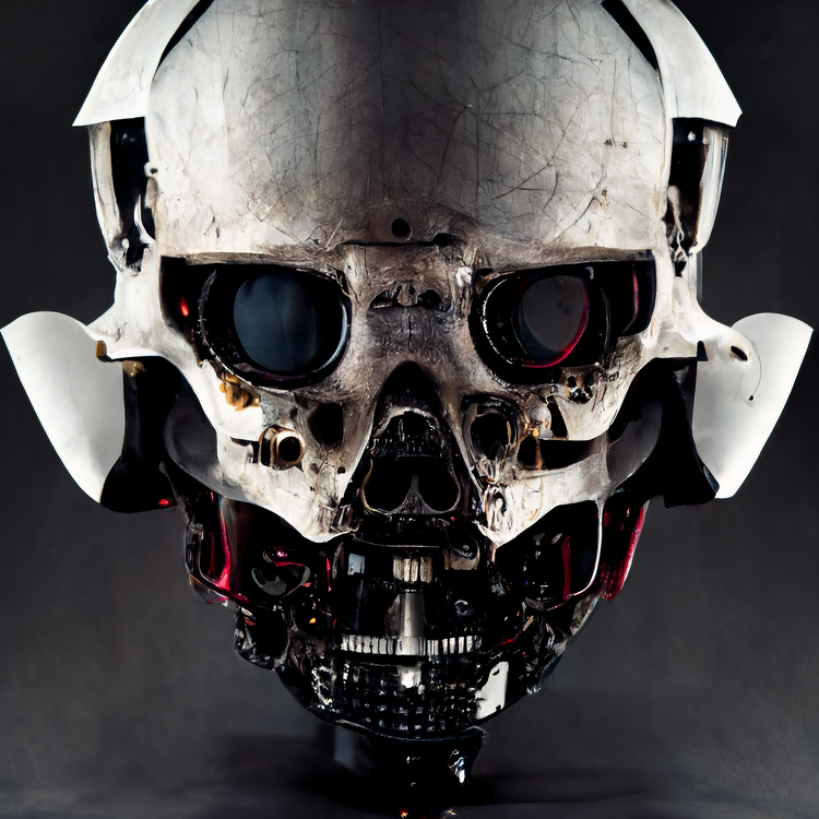 Image of Cyber Skull #64