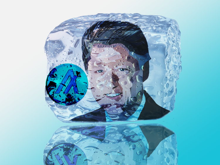 Image of Ice Cubed Bill Clinton