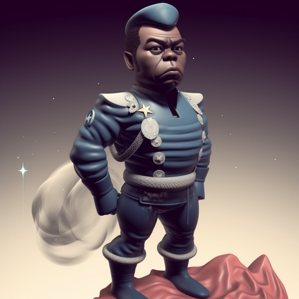 An image of Fro Custom #014- Admiral Jim