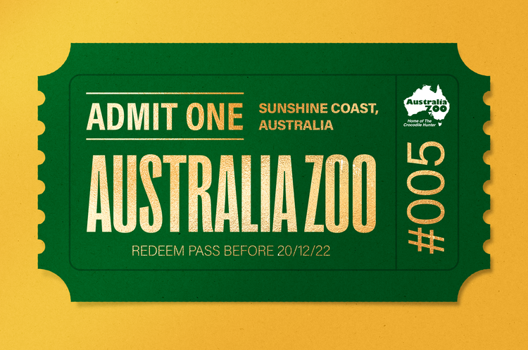 Image of Australia Zoo Admit One #5