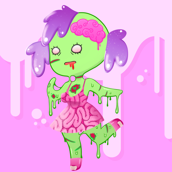 Image of Algoo Girl Zombie