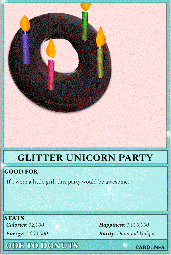 Image of #4-A Glitter Unicorn Party