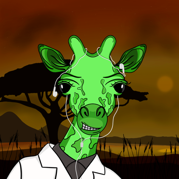 Image of Cool Giraffe #016