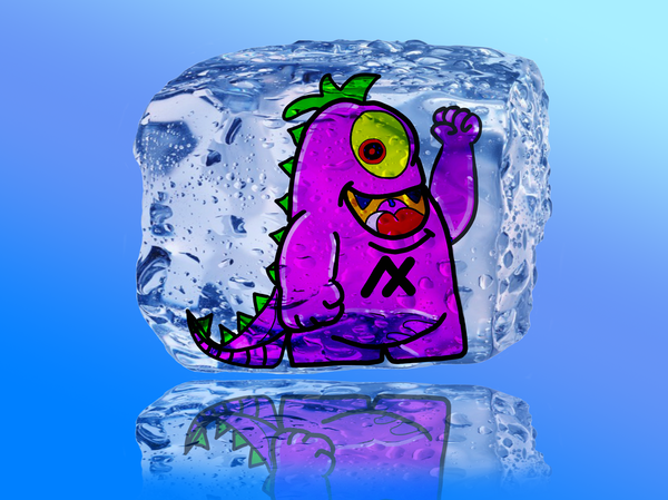 An image of Ice Cubed Algo Monster Jocose