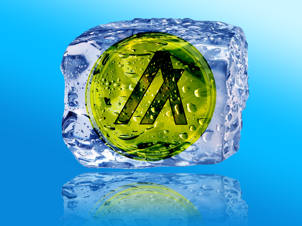 Image of Ice Cubed Gold Algo Coin