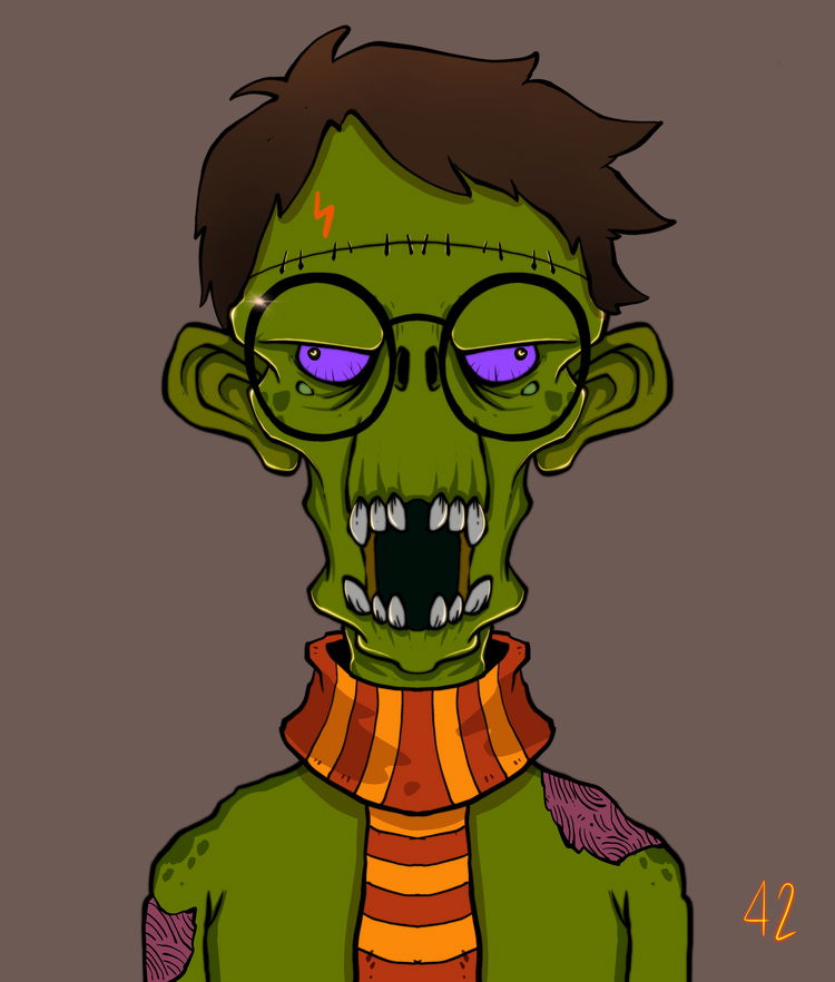 Image of Algo zombie #042