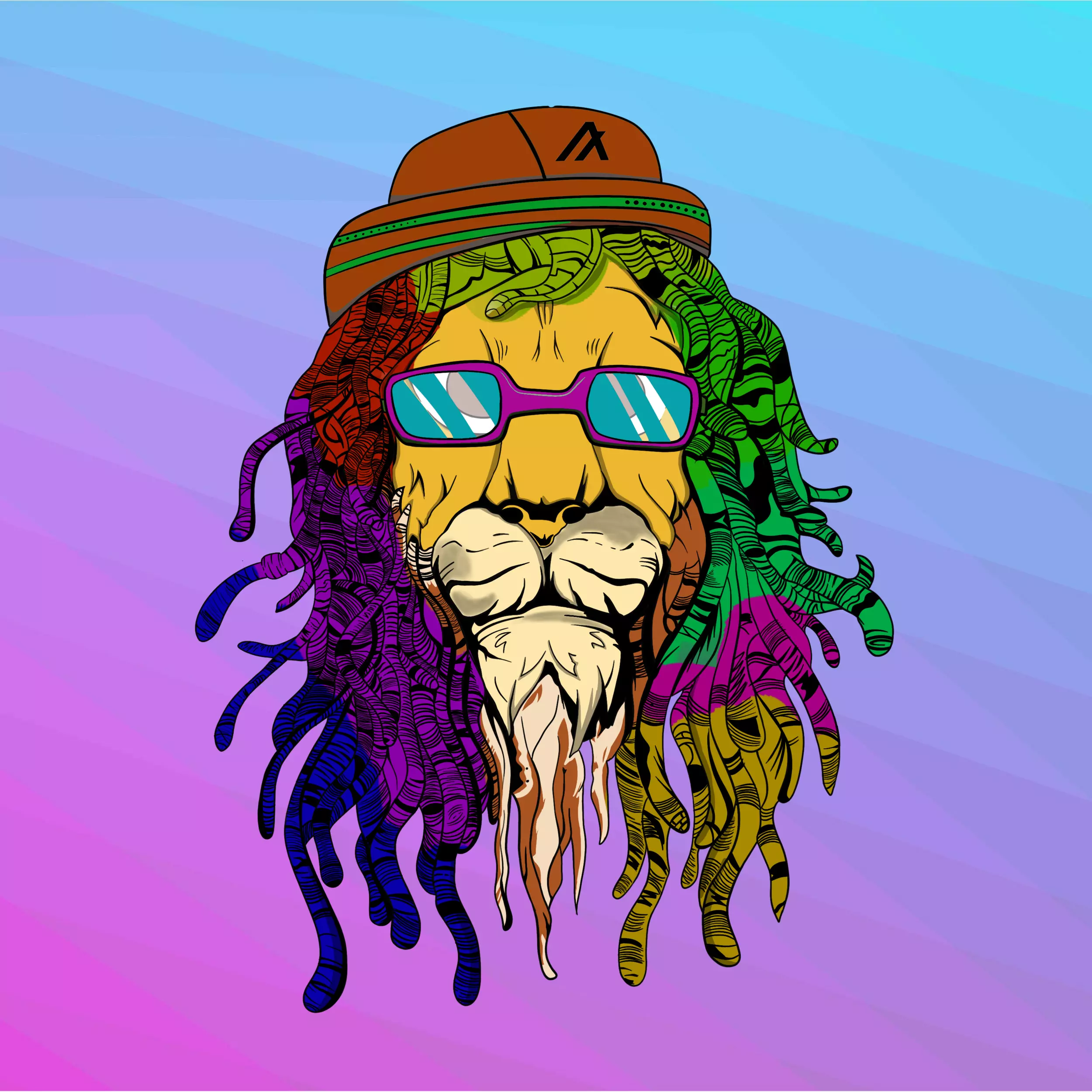 Image of Reggae Lions #24