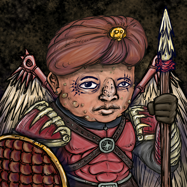 An image of Lil Angel #995 ArchAngel Captain