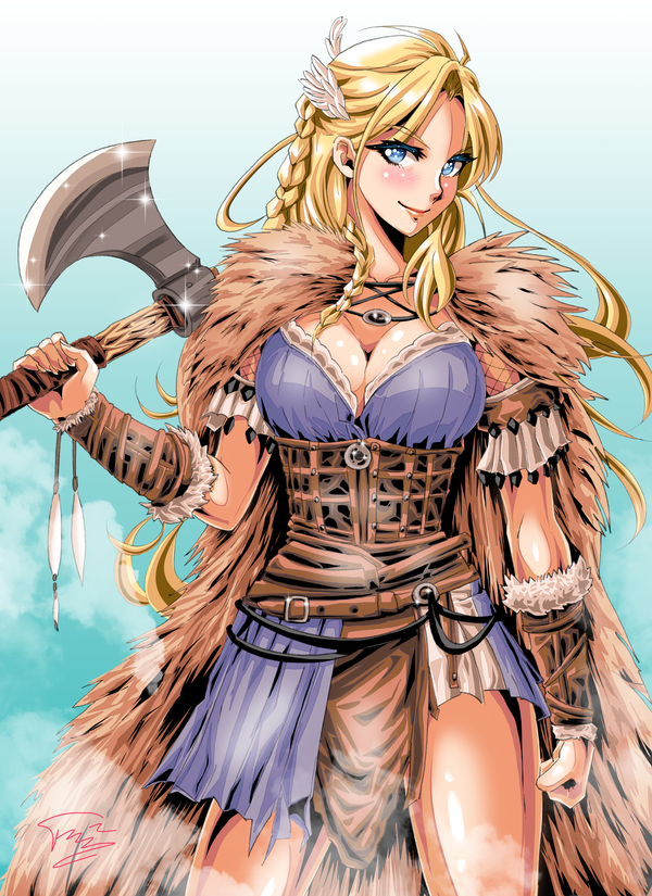 An image of Old Goddess Freya