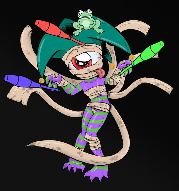 An image of Ethlem The Jester #001