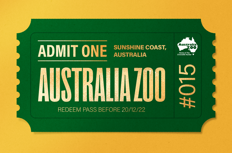 Image of Australia Zoo Admit One #15