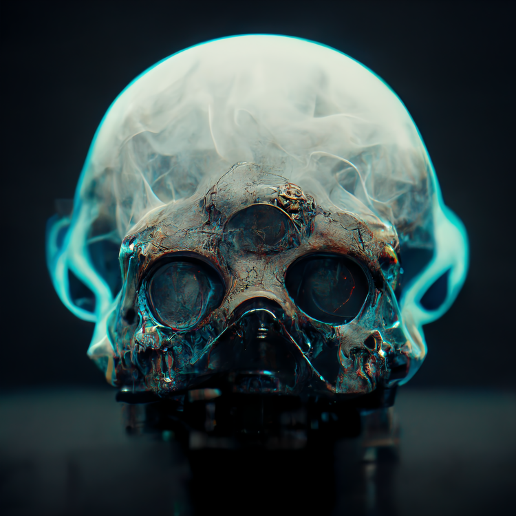 Image of Cyber Skull #12