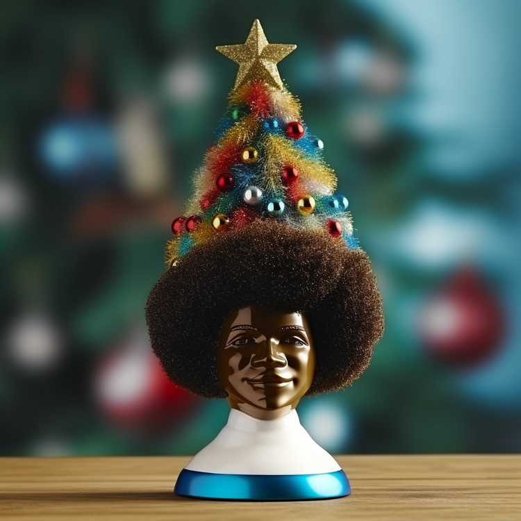 Image of Afro Ornament Gift